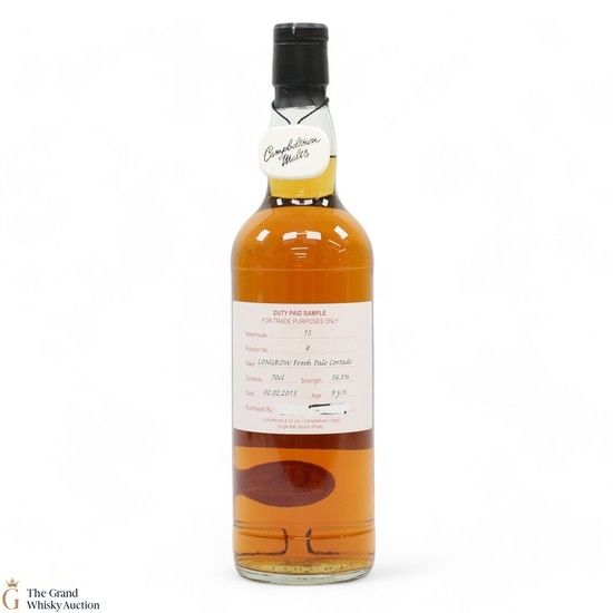 Longrow - 9 Year Old 2015 Fresh Palo Cortado - Duty Paid Sample 56.3%