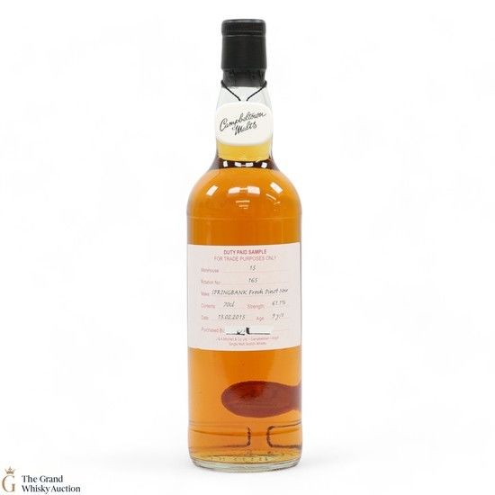 Springbank - 9 Year Old 2015 Fresh Pinot - Duty Paid Sample 61.1%