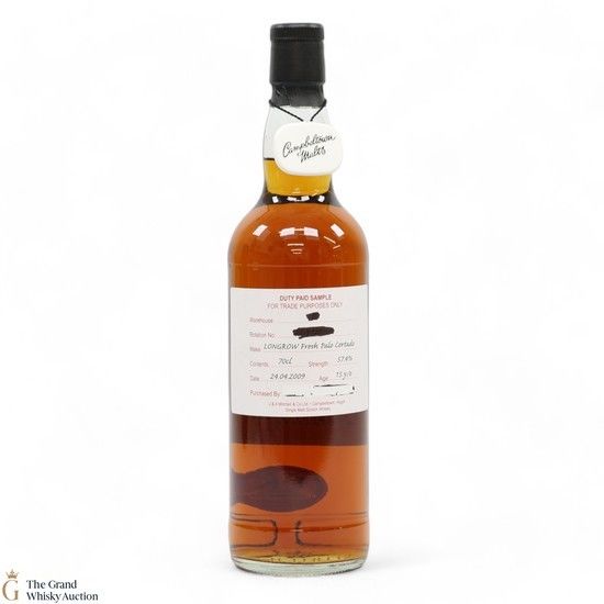 Longrow - 15 Year Old 2009 Fresh Palo Cortado - Duty Paid Sample 57.4%