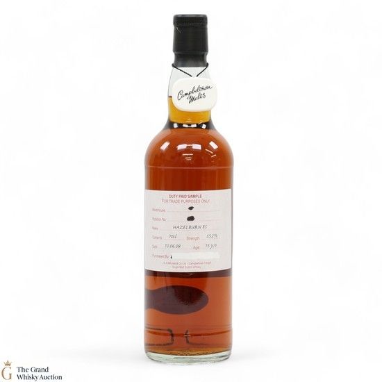 Hazelburn - 15 Year Old 2008 Fresh Sherry - Duty Paid Sample 55.2%