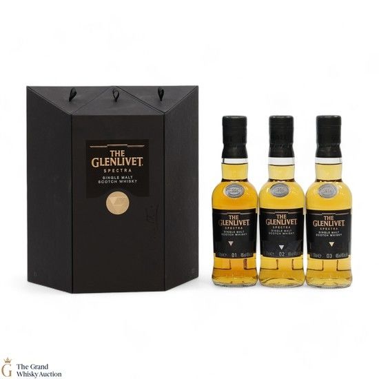 The Glenlivet - Spectra 1, 2 & 3 (3x 20cl) The Glenlivet - Spectra 1, 2 & 3 (3x 20cl)