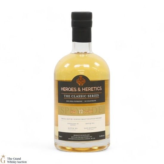 Speyside - 12 Year Old Batch #1 - The Classic Series - Heroes & Heretics