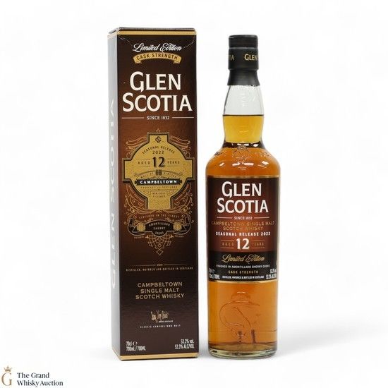 Glen Scotia - 12 Year Old - Amontillado Sherry Cask - 2022 Release