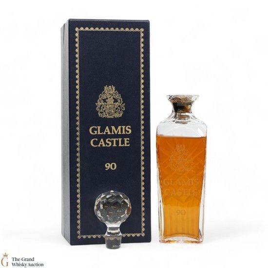 Glamis Castle - 25 Year Old - Royal Crystal Decanter 75cl