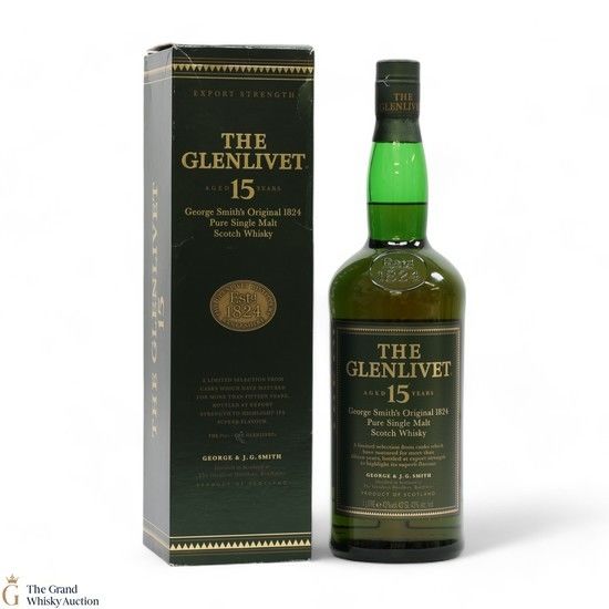 Glenlivet - 15 Year Old - George Smith's Original 1824 (1L) Glenlivet - 15 Year Old - George Smith's Original 1824 (1L)
