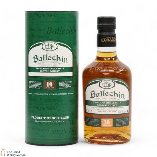 Ballechin / Edradour - 10 Year Old Heavily Peated