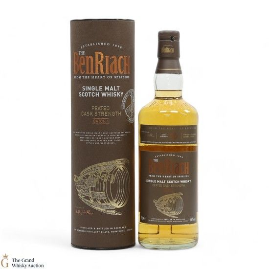 BenRiach - Peated Cask Strength - Batch #1