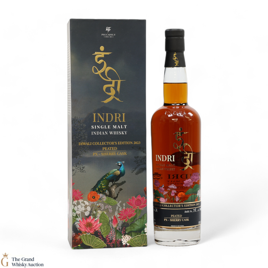 Indri - PX Sherry Cask #24 - Diwali Collector's Edition 2023 - Indian Whisky