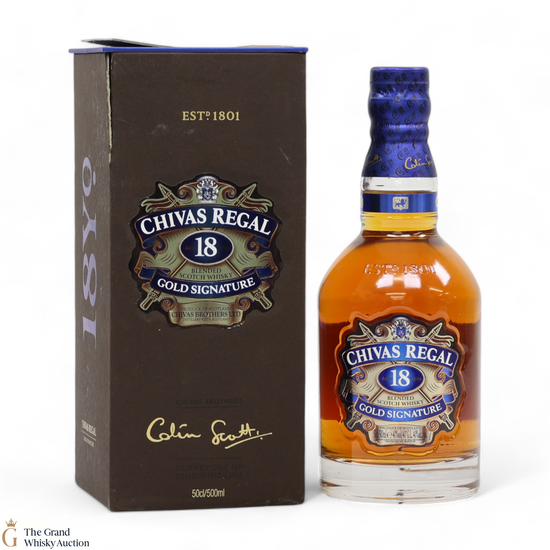 Chivas Regal - 18 Year Old - Gold Signature (50cl) Chivas Regal - 18 Year Old - Gold Signature (50cl)