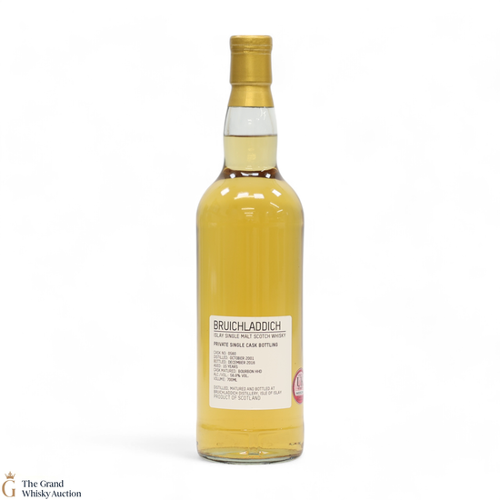 Bruichladdich -  15 Year Old - Private Cask #0560