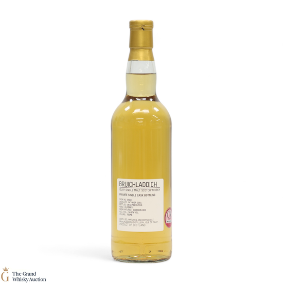 Bruichladdich -  15 Year Old - Private Cask #0560