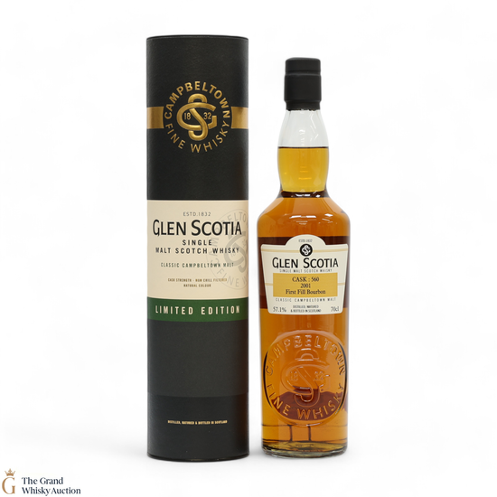 Glen Scotia - 2001 Single Cask #560 - First Fill Bourbon