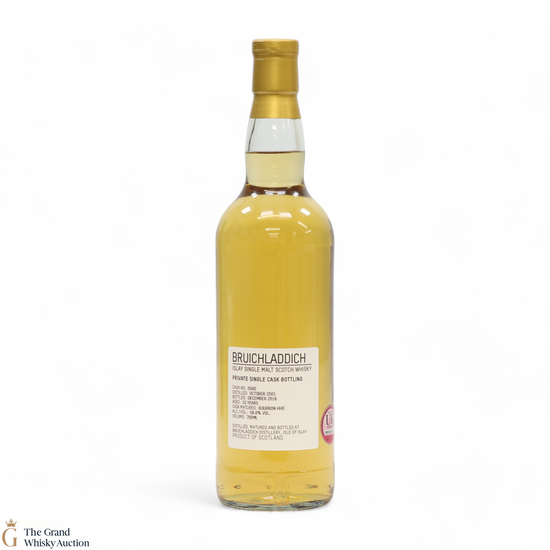 Bruichladdich -  15 Year Old - Private Cask #0560