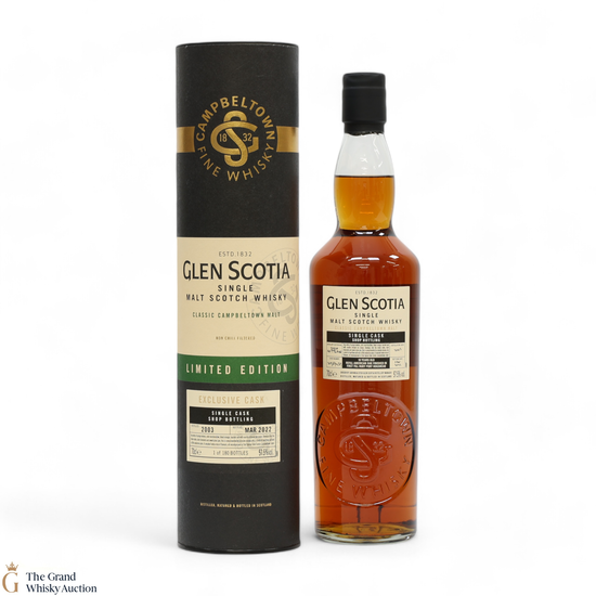 Glen Scotia - 18 Year Old 2003 - Single Cask #2019/694/79 - Shop Bottling