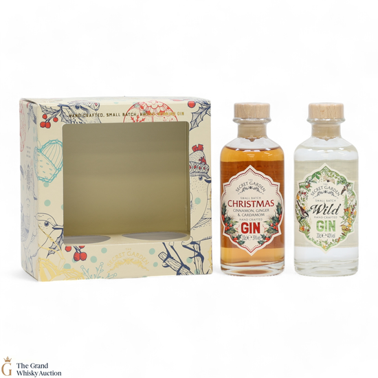 Old Curiosity - The Secret Garden - Premium Gin Collection Set (2 x 20cl) - Small Batch Old Curiosity - The Secret Garden - Premium Gin Collection Set (2 x 20cl) - Small Batch