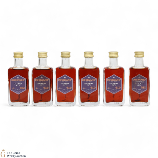 Copper Rivet - Dockyard - Damson Gin Set (6 x 5cl)