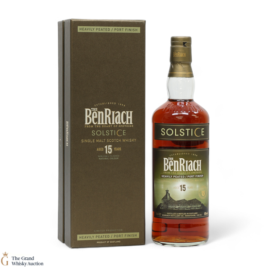 Benriach - 15 Year Old Solstice Heavily Peated Port Finish Benriach - 15 Year Old Solstice Heavily Peated Port Finish