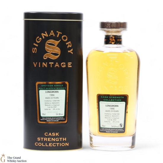 Longmorn - 24 Year Old 1990 - #8597 - Signatory Vintage