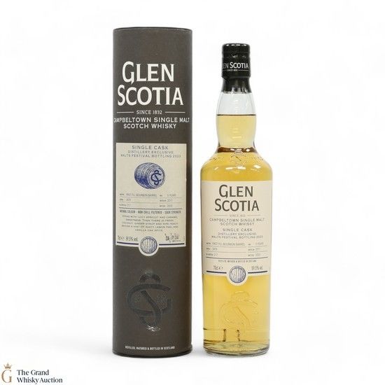 Glen Scotia - 5 Year Old 2017 - Single Cask #3475 - Distillery Exclusive Malts Festival 2023