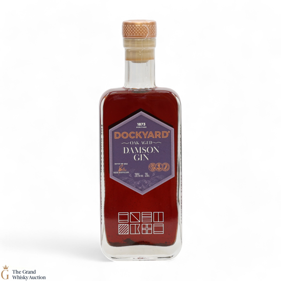 Copper Rivet - Oak Aged - Dockyard - Damson Gin (20cl)
