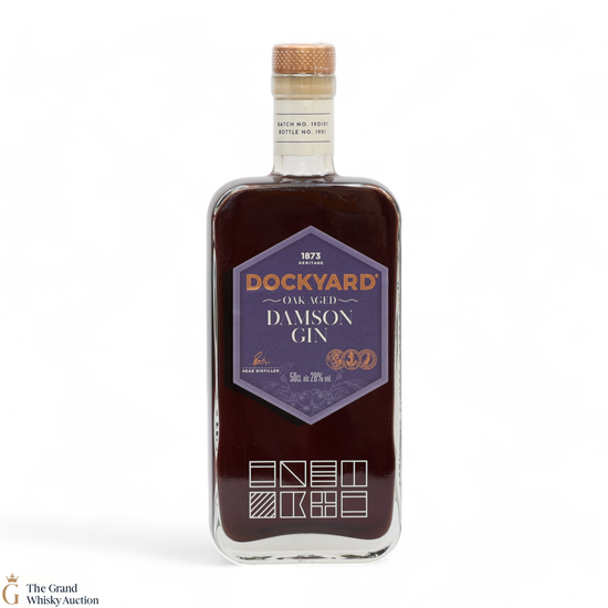 Copper Rivet - Oak Aged - Dockyard - Damson Gin (50cl)