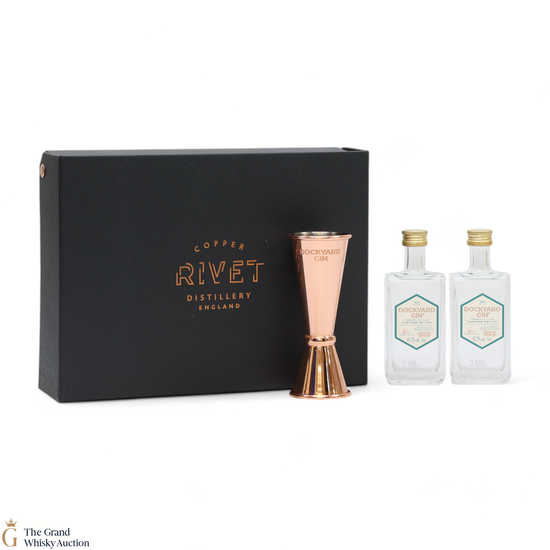 Copper Rivet - Dockyard - Chatham Dry Gin Gift Set (2 x 5cl)