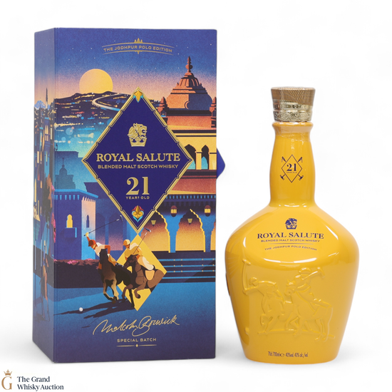 Chivas - Royal Salute - 21 Year Old - The Jodhpur Polo Edition