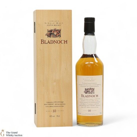 Bladnoch - 10 Year Old Flora and Fauna (Wooden Box)