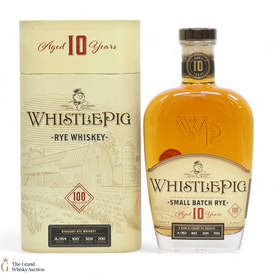 WhistlePig - 10 Year Old - Small Batch Rye 