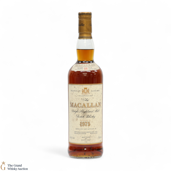 Macallan - 18 Year Old - 1975 Macallan - 18 Year Old - 1975