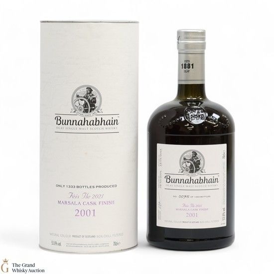 Bunnahabhain - Marsala Cask Finish 2001 - Feis Ile 2021