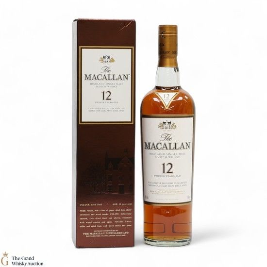 Macallan - 12 Year Old - Sherry Oak