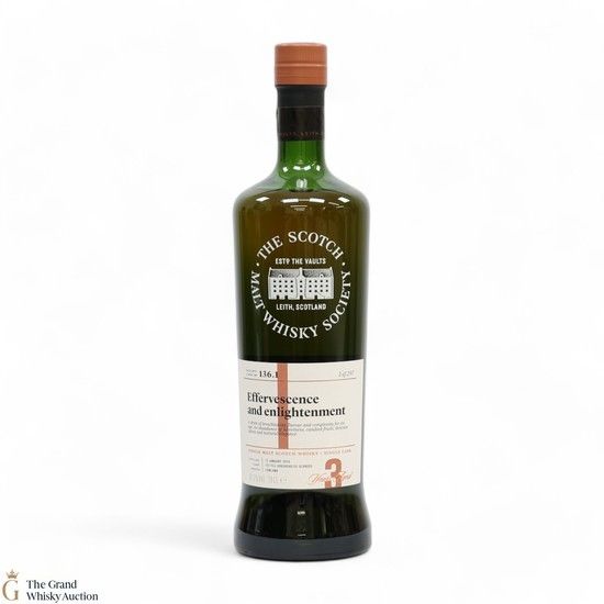Eden Mill - 3 Year Old 2015 - SMWS 136.1 - Effervescence and enlightenment 