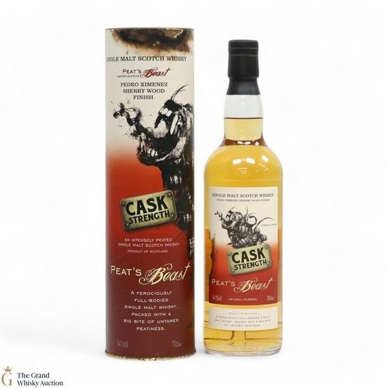 Peat's Beast - Cask Strength - Pedro Ximenez Sherry Wood Finish