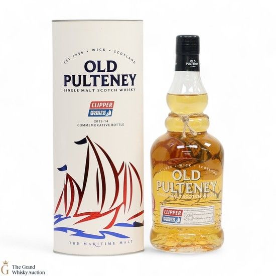 Old Pulteney - Clipper Round The World - 2013 - 14 Commemorative Bottle
