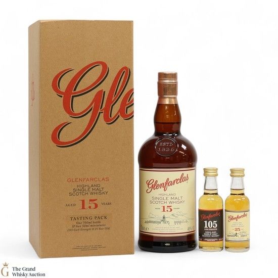 Glenfarclas - 15 Year Old Tasting Pack - (1 x 70cl & 2 x 5cl)