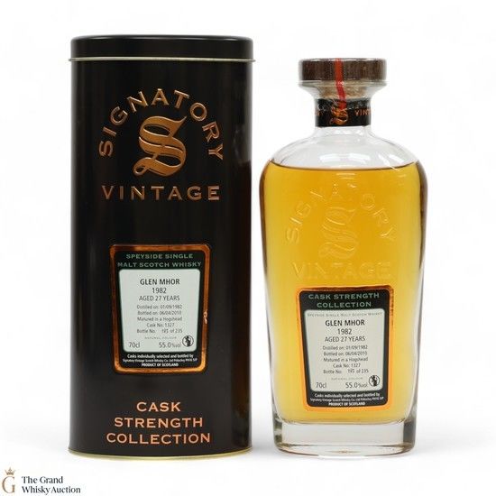 Glen Mhor - 27 Year Old 1982 - Cask #1327 - Signatory Vintage
