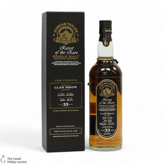 Glen Mhor - 33 Year Old 1975 - Single Cask #4035 - Duncan Taylor