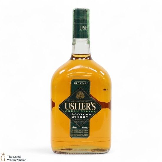 Usher's - Green Stripe (1970s) (1L)