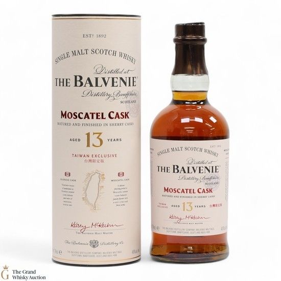Balvenie - 13 Year Old - Moscatel Cask - Taiwan Exclusive Balvenie - 13 Year Old - Moscatel Cask - Taiwan Exclusive