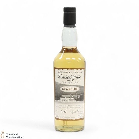 Dalwhinnie - 12 Year Old - Manager's Dram 2009