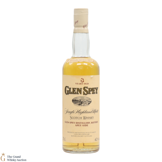 Glen Spey - 8 Year Old (1980s) - 75cl