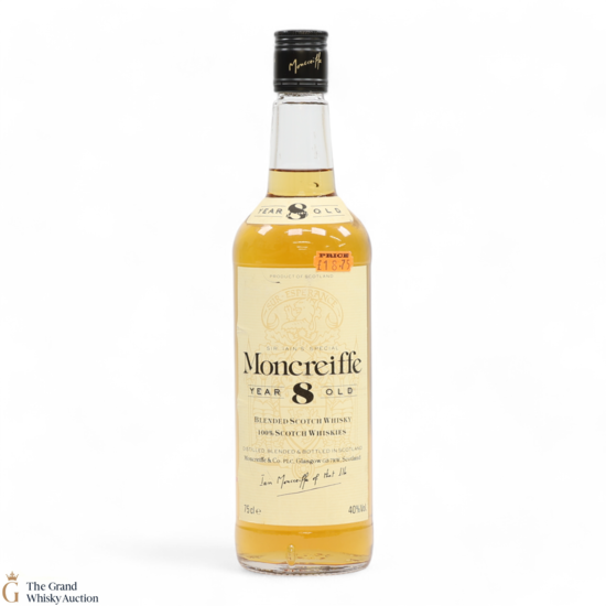Moncreiffe - 8 Year Old - Blended Scotch Whisky (75cl) Moncreiffe - 8 Year Old - Blended Scotch Whisky (75cl)
