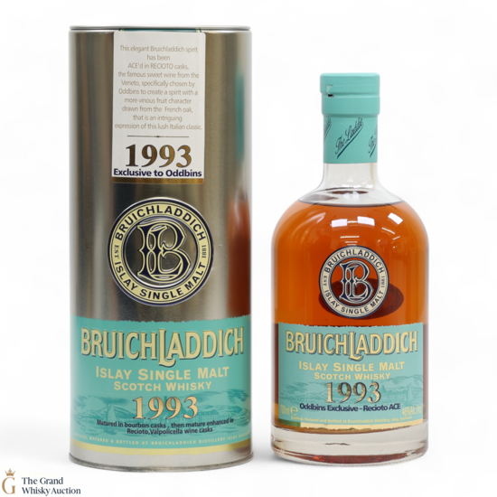 Bruichladdich - 13 Year Old - 1993 Recioto Finish Oddbins Exclusive