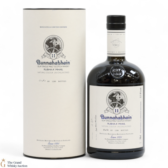 Bunnahabhain - 11 Year Old - Rubha A'Mhail - Fèis Ìle 2015