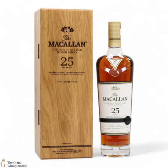 Macallan - 25 Year Old - Sherry Oak - 2018 Macallan - 25 Year Old - Sherry Oak - 2018