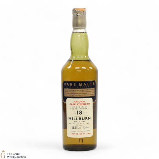 Millburn - 18 Year Old 1975 - Rare Malts 58.9% (Worn Seal)