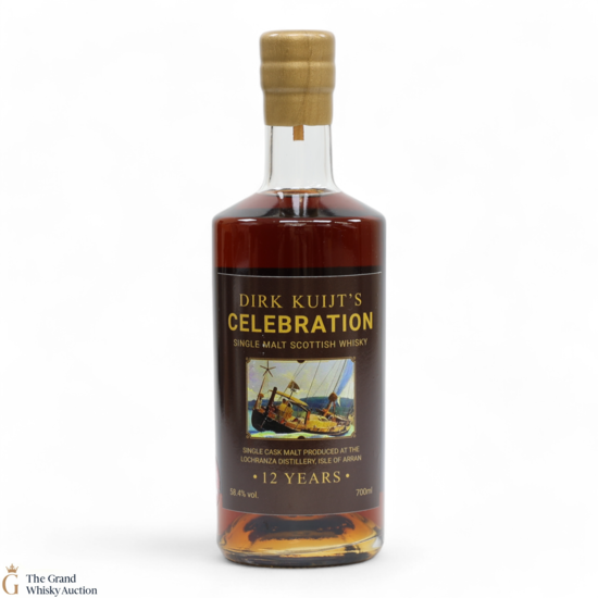 Arran - 12 Year Old - Private Bottling - Dirk Kuijt's Celebration