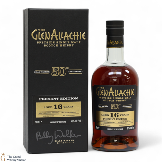 Glenallachie - 16 Year Old - Billy Walker 50th Anniversary - Present Edition