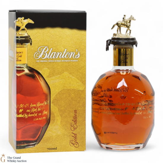 Blanton's - Single Barrel Gold Edition